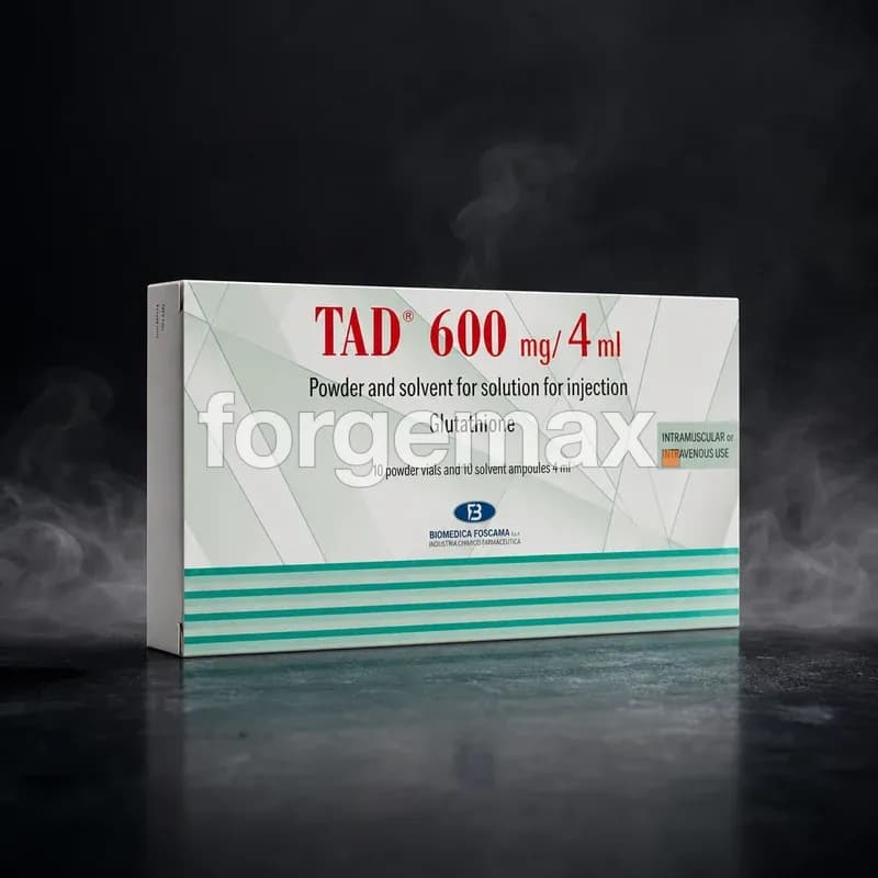 TAD 600 – Glutathione 600 mg/4 ml Solution for Injection by Biomedica Foscama