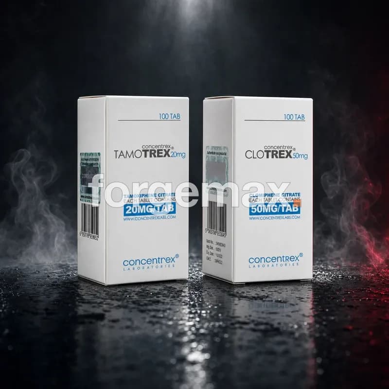Concentrex PCT Protocol – TamoTrex 20mg + CloTrex 50mg