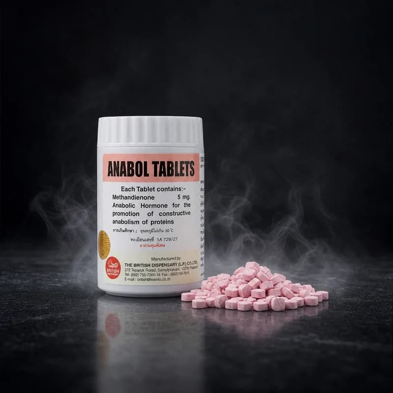 Anabol Tablets 5mg/tab 1000 Tablets by British Dispensary