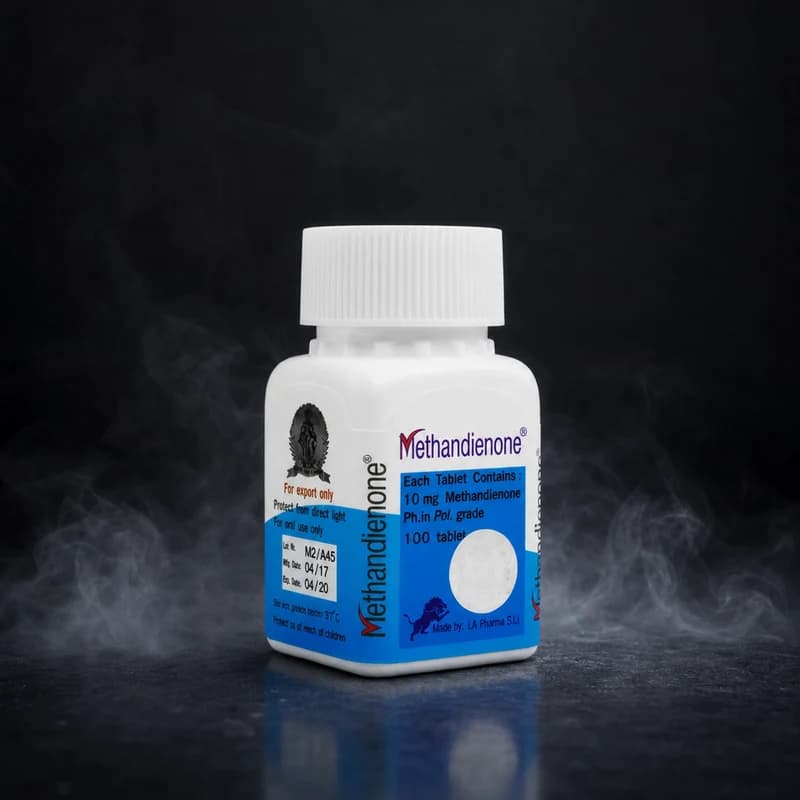 Methandienone 10mg 10mg/tab 100 Tablets by LA Pharma