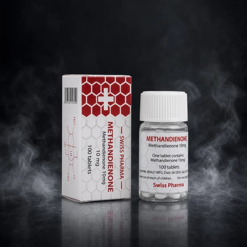 Methandienone 10mg/tab 100 Tablets by Swiss Pharma