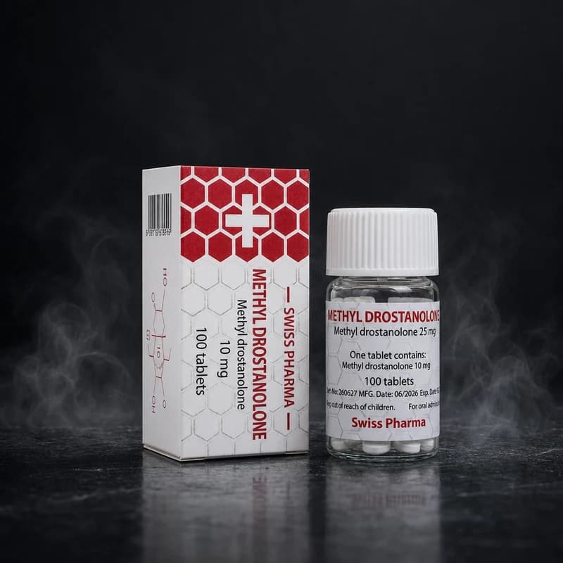Methyl Drostanolone 10mg/tab 100 Tablets by Swiss Pharma