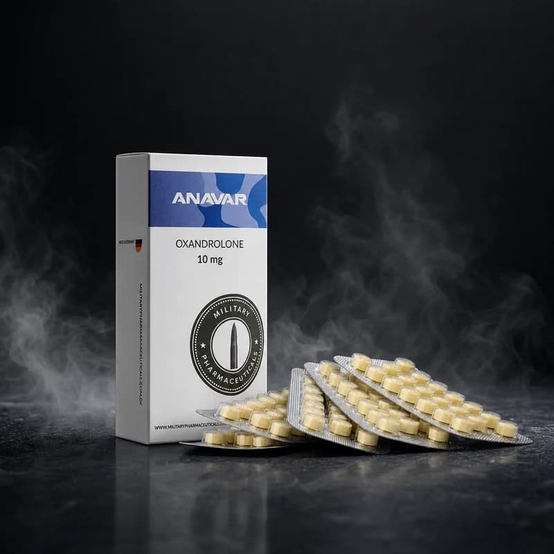 Anavar 10mg/tab 100 Tablets by Military Pharma