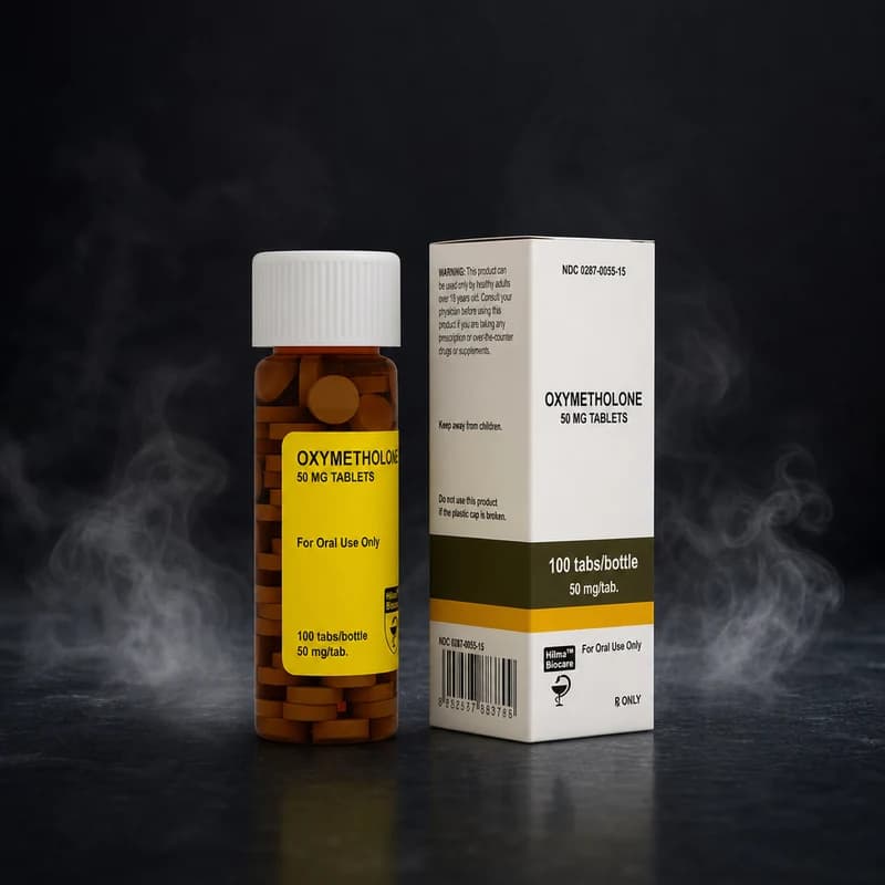Oxymetholone 50mg/tab 100 Tablets by Hilma Biocare