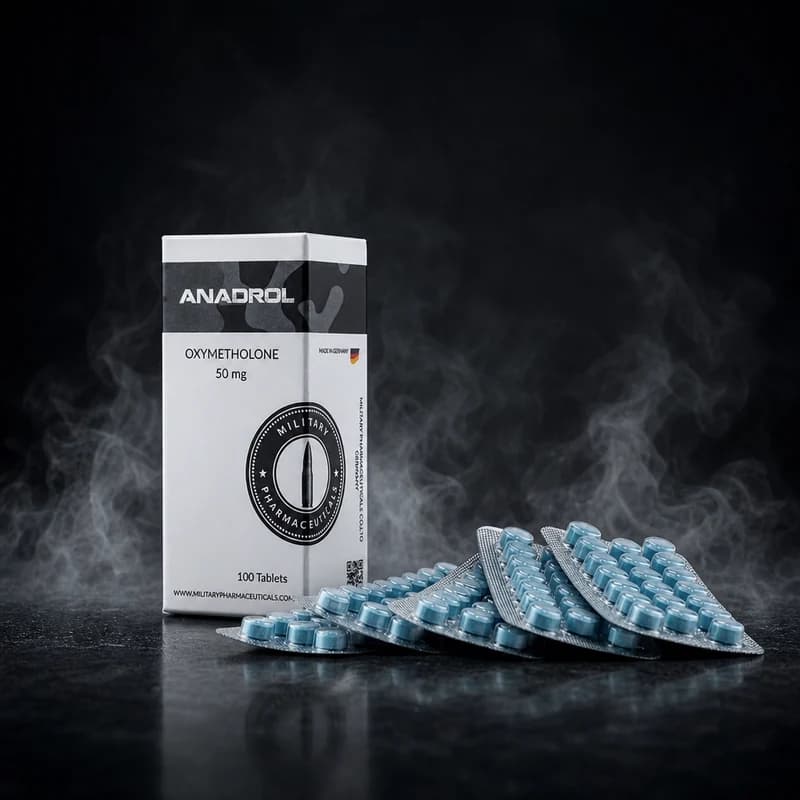 Anadrol 50mg/tab 100 Tablets by Military Pharma