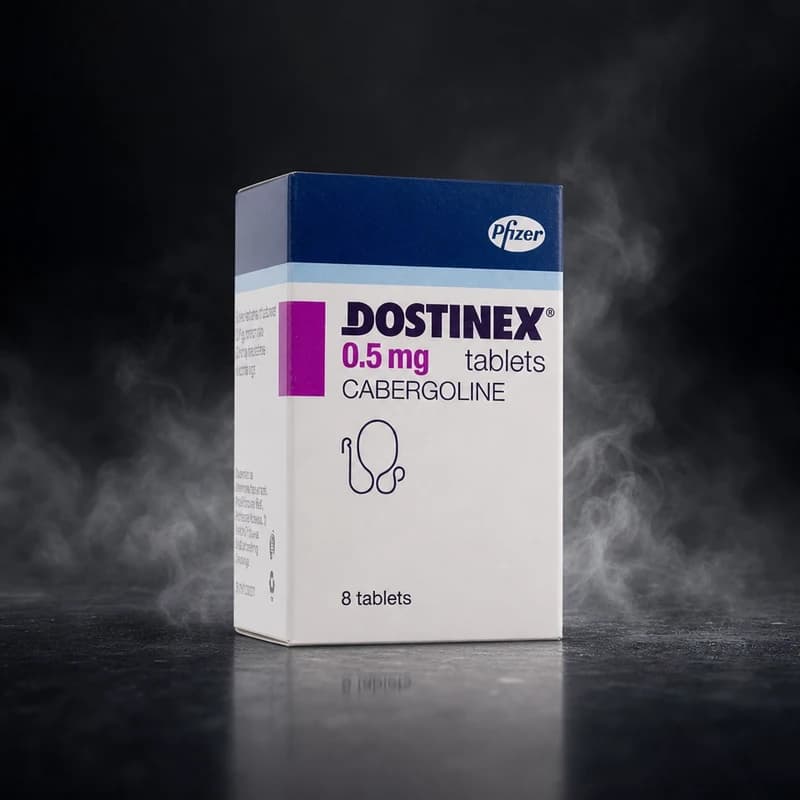 Dostinex 0.5mg/tab 8 Tablets by Pfizer