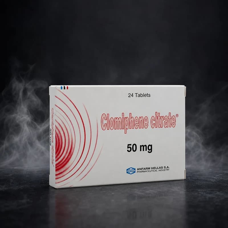 Clomiphene Citrate 50mg/tab 24 Tablets by Anfarm Hellas