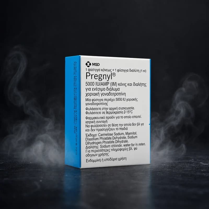 Pregnyl 5000IU/amp 1 Ampulle by MSD