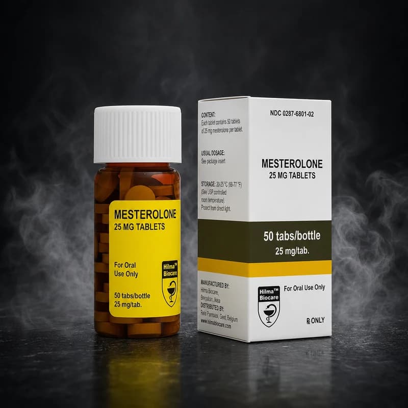 Mesterolone 25mg/tab 50 Tablets by Hilma Biocare