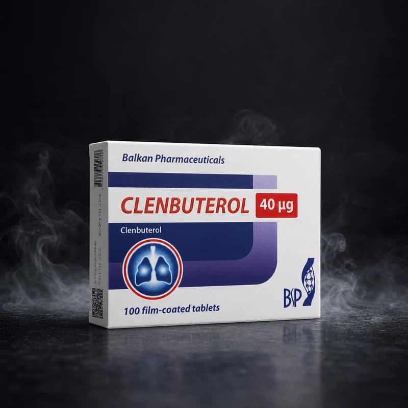 Clenbuterol 40mcg/tab 100 Tablets by Balkan Pharmaceuticals