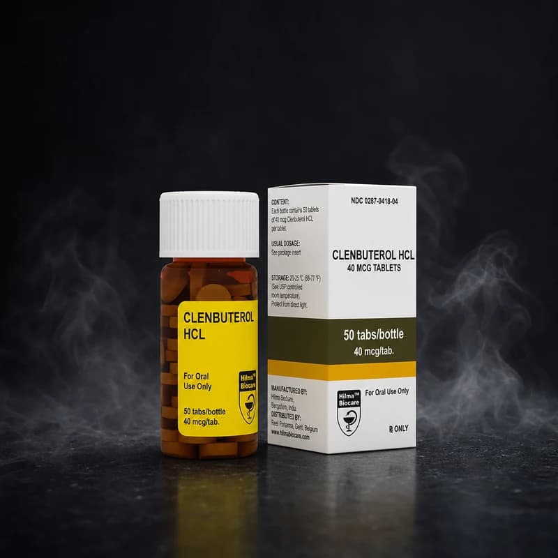 Clenbuterol 40mcg/tab 50 Tablets by Hilma Biocare
