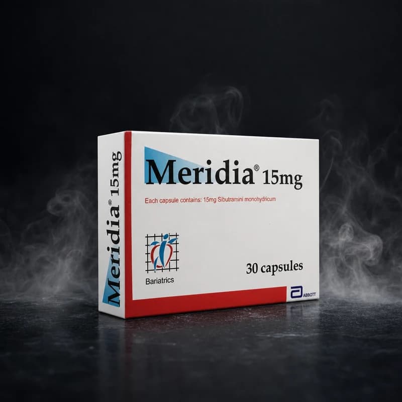 Meridia 15mg/tab 90 Tablets by Abbott