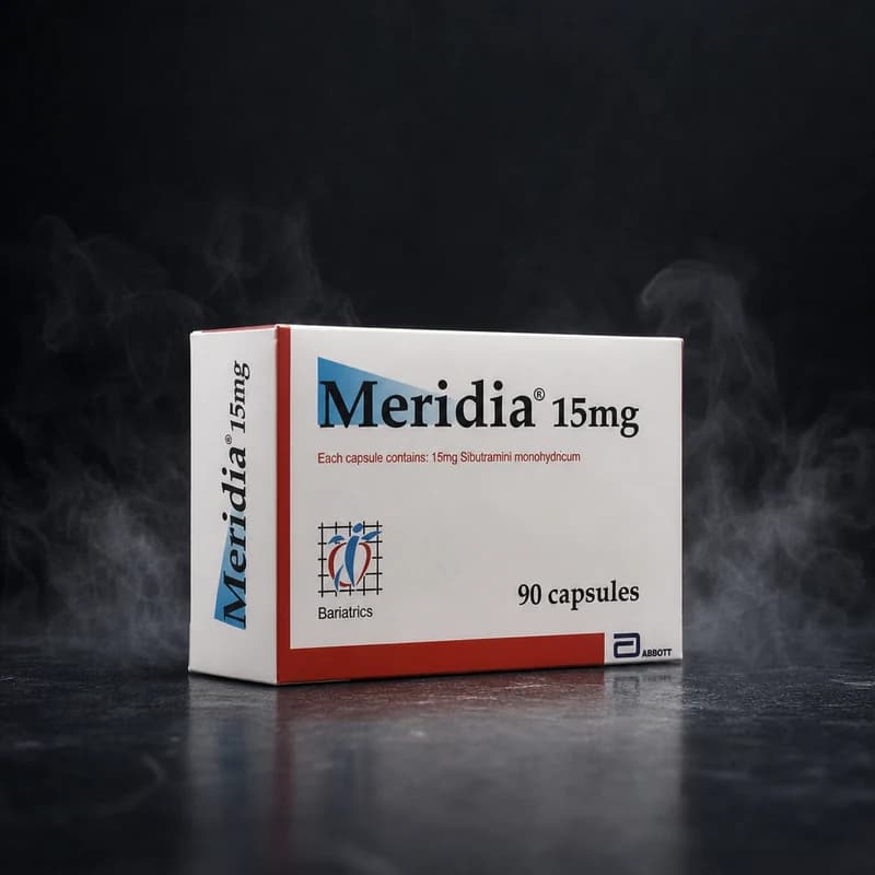 Meridia 15mg/tab 30 Tablets by Abbott