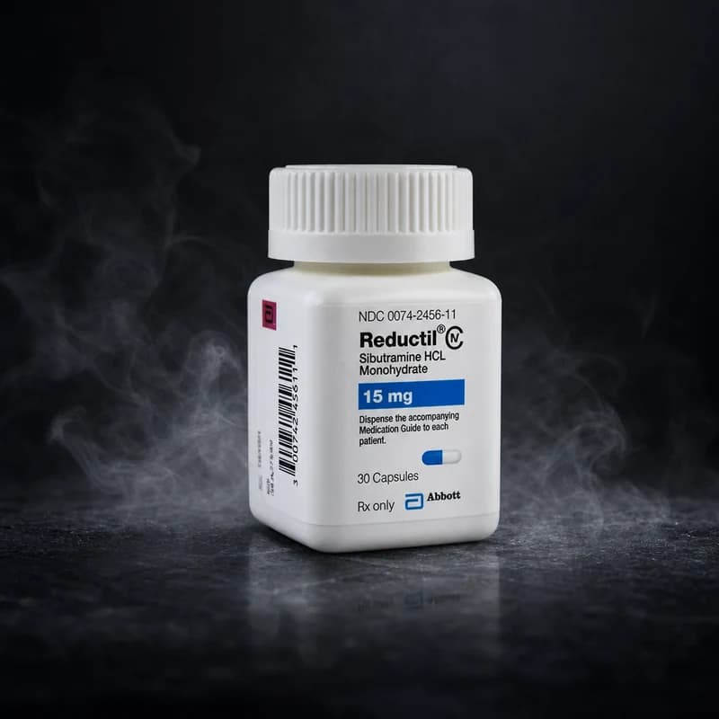 Reductil 15mg/tab 30 Tablets by Knoll Pharmaceuticals