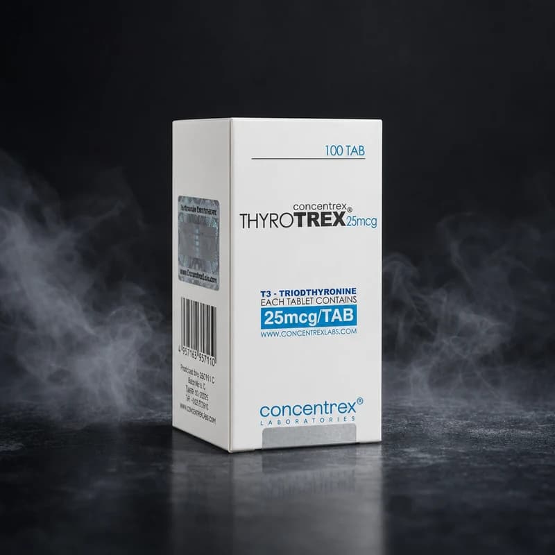 ThyroTrex 25mcg/tab 100 Tablets by Concentrex Labs