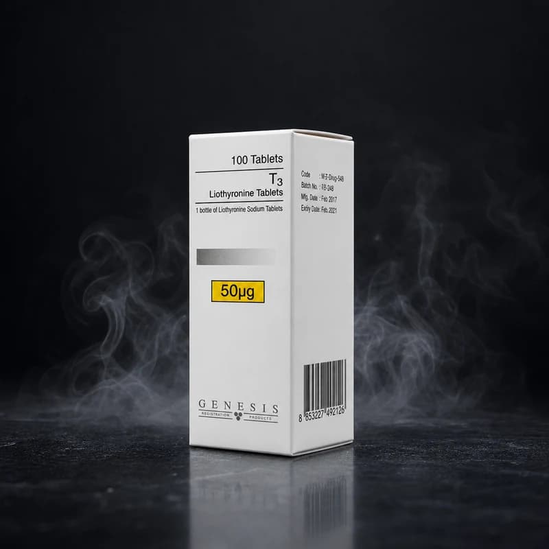 T3 50mcg/tab 100 Tablets by Genesis