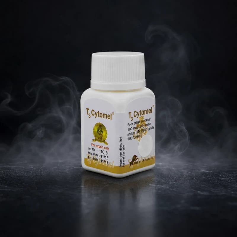 T3 - Cytomel 100mcg/tab 100 Tablets by LA Pharma