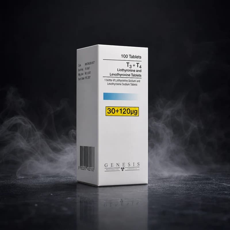 T3 + T4 150mcg/tab 100 Tablets by Genesis