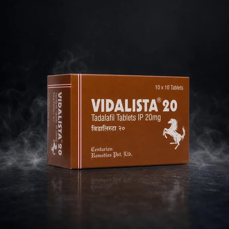 Vidalista 20 20mg/tab 100 Tablets by Centurion Laboratories