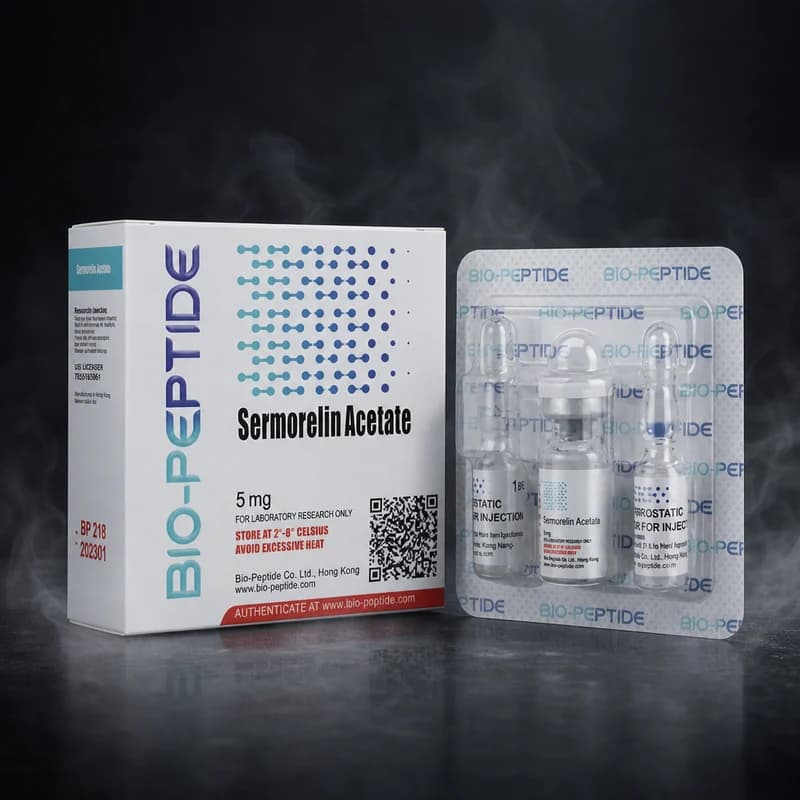 Sermorelin Acetate 5mg/vial 1 Vial by Bio-Peptide