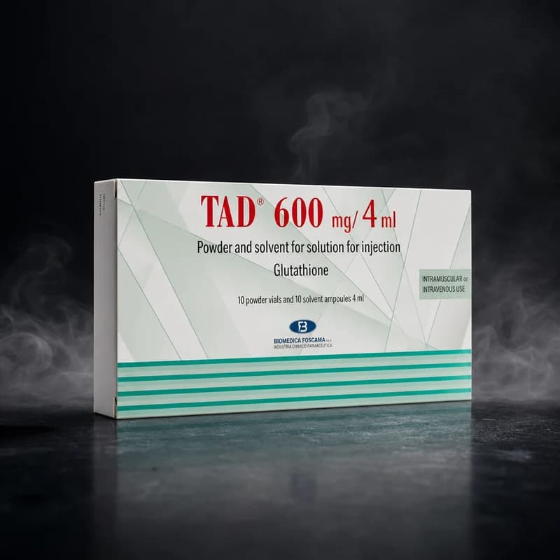 TAD 600 – Glutathione 600 mg/4 ml Solution for Injection by Biomedica Foscama
