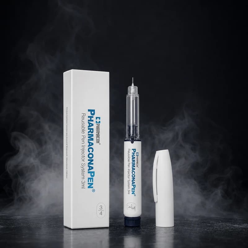 Reusable Pen by Pharmacona – Reusable Injection Pen for 3 ml Cartridges