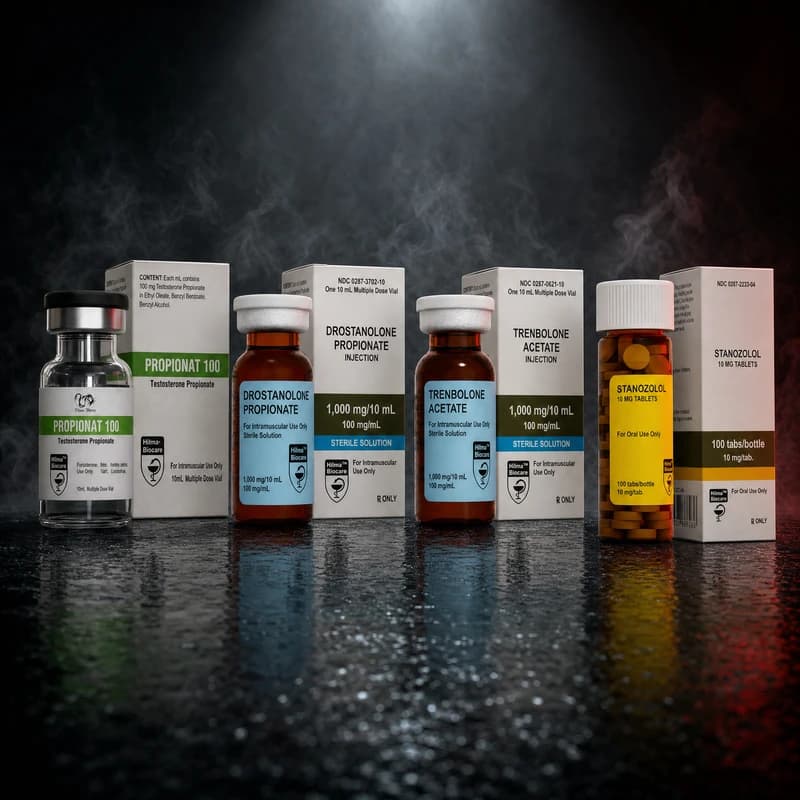 Cut Protocol Stack – Testosterone Propionate 100 + Drostanolone Propionate 100 + Trenbolone Acetate 100 + Stanozolol 10mg
