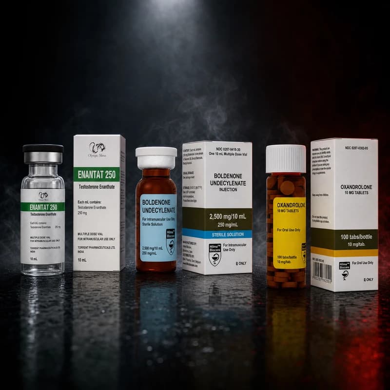 Lean Gains Protocol Stack – Testosterone Enanthate 250 + Boldenone Undecylenate 250 + Oxandrolone 10mg
