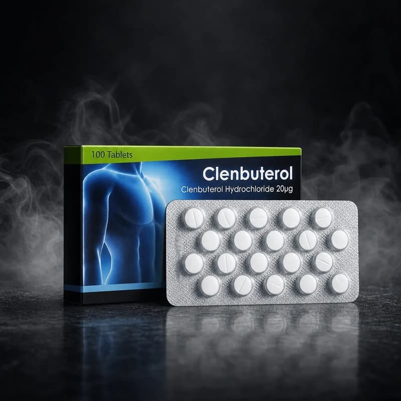 Clenbuterol 20mcg/tab 100 Tablets by Sterling Knight Pharmaceuticals
