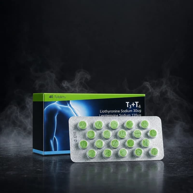 T3 + T4 150mcg/tab 40 Tablets by Sterling Knight Pharmaceuticals